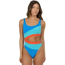 Salty Crew Surf Break One Piece Badeanzug Bold Blue S
