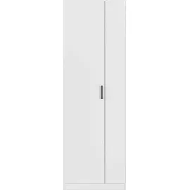 Rauch Garderobe Kleiderschrank Schrank Schuhschrank Putzschrank MINOSA 69 cm x 210 cm x 41 cm Alpinweiß