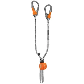 Petzl Scorpio Eashook Klettersteigset Grau