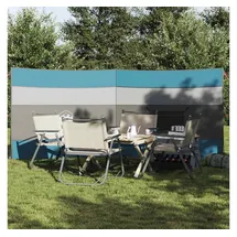 vidaXL Camping-Windschutz 340 x 130 cm blau