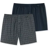 SCHIESSER Herren Web-Boxershorts 2er Pack