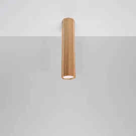 Sollux ZEKE 1xGU10 Holz 30x6x6cm