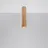 Sollux ZEKE 1xGU10 Holz 30x6x6cm