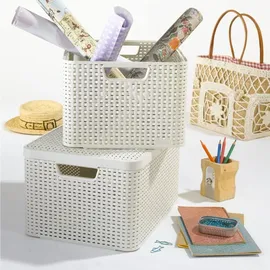 Curver Aufbewahrungsbox 44,5 x 33 cm 1-tlg. beige