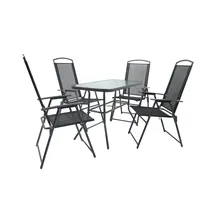 VCM Gartenmöbel Set 110 7-tlg. 918144