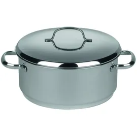 RIESS Cristall Kasserolle 22 cm silber