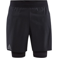 Craft Pro Trail 2in1 Shorts Men black XL