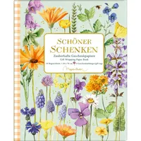 Coppenrath Verlag Geschenkpapier-Buch: Schöner Schenken - GartenLiebe (Bastin)