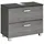 WELLTIME Waschbeckenunterschrank WELLTIME "Ravenna", grau (eichefarben, graphit, rauchfarben), B:70cm H:59cm T:35cm, Schränke, Waschbeckenunterschrank, Breite 70 cm, Türen mit Anschlagdämpfern