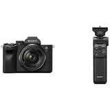 Sony Alpha 7 IV | Spiegellose Vollformatkamera für Experten inkl. SEL2870 (33 Megapixel, Echtzeitfokus, Burst mit 10 Bildern pro Sekunde, 4K 60p-Video, Voll-Touchscreen) + Bluetooth Handgriff