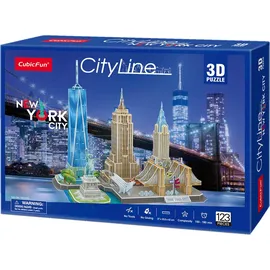 Cubic Fun CITY LINE 306-20255 3D Puzzle - New York