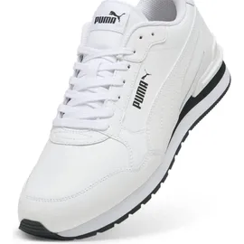 Puma ST Runner v4 L Unisex Weiß/Schwarz 45
