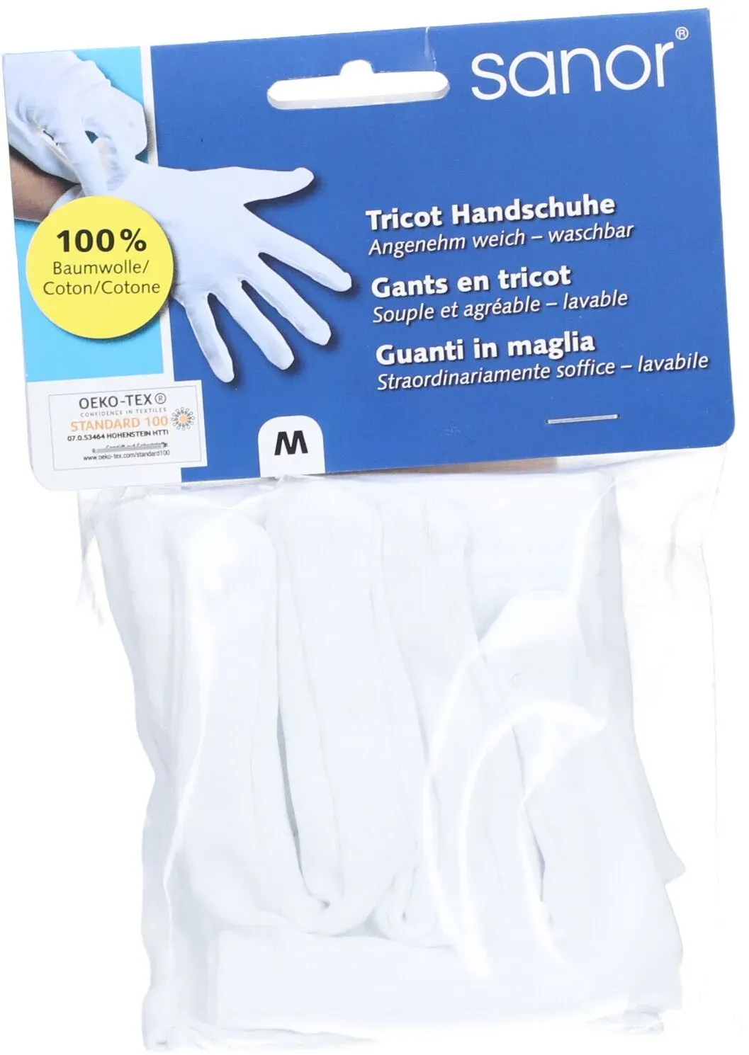 Sanor Tricot Handschuhe M