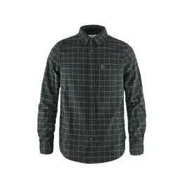 Fjällräven Övik Flannel Langarmhemd Grau S