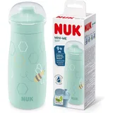 NUK MiniMe Sip Wasserflasche Auslaufsicher Biene Minze Kinderflasche 300ml