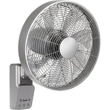 CasaFan Airos Eco Design 45 cm Wandventilator Silber