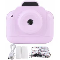 Kids Instant Print Camera, 48MP 1080p Instant Druckkamera, Lustige Funktionen mit Filtern und Spielen, 6X Digitales Zoom HD -Kompaktkamera für Jungen Mädchen, 2,4 -Zoll