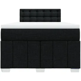 vidaXL Leanor 120 x 200 cm Schwarz