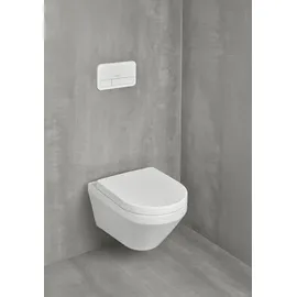 Villeroy & Boch Architectura Combi-Pack Wand-WC mit WC-Sitz Weiß