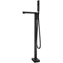 Bernstein Standarmatur NT7562 Schwarz matt freistehend mit ABS-Handbrause schwarz