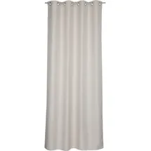 Schöner Wohnen Opaco Ösenschal 140 x 250 cm beige