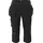 Fristads Handwerker 3/4-Stretch-Hose 2600 GLWS" - Schwarz/C44 300516-940-C44