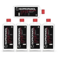 OCTOPUS Fluids Isopropanol 99,9%, Isopropylalkohol 2-Propanol IPA Nachfülltinte (5x 1000 ml, 5x 1000ml)