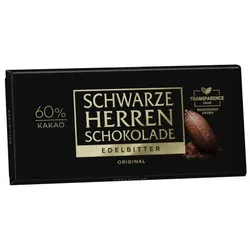 Sarotti Schwarze Herren Schokolade Edelbitter 100G