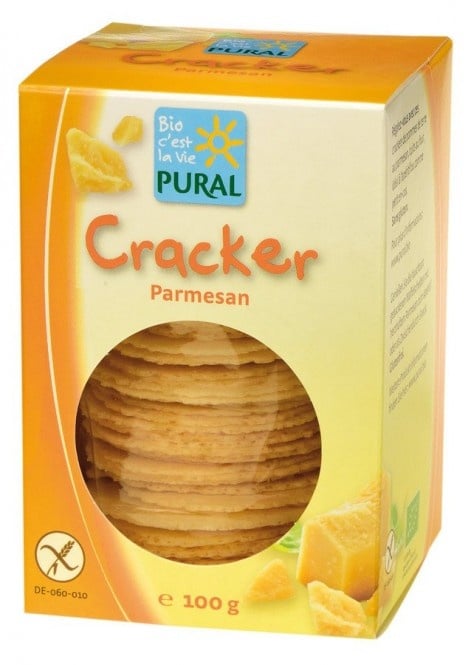 Pural Cracker Parmesan glutenfrei bio