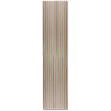 Kaiser plastic Akkustikpaneele Eiche oder Walnuss | mit grauem Filz | moderne Wandverkleidung | akustische Wandpaneele | in verschiedenen Formaten (Eiche, 120 x 60 cm)