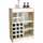 VCM Mid.you Weinschrank Maße ca. H. 100 x B. 70 x T. 38 cm Küchenregal Regal Weinregal - Esilo