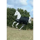 Bucas Anniversary Turnout Light Stay-dry-Fleece 120 cm - Schwarz