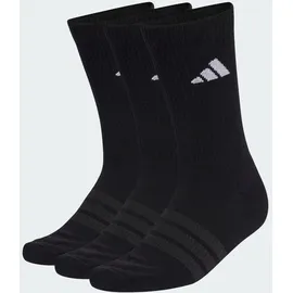 adidas Cushioned Sportswear Crew Socken 3er Pack Schwarz/Weiß 49-51
