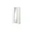 VOSS MÖBEL Salea Garderobenschrank 89x193x37 silber weiß