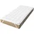 Matratzenauflage mit praktischen Eckgummis 200 x 200 cm weiß