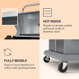 Klarstein Lucifer Gasgrill 4 Brenner