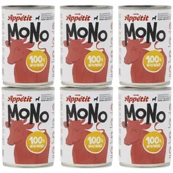 COMFY APPETIT MONO Monoproteinfutter mit Rindfleisch 6x400 g