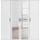 Rauch Drehtürenschrank VOYAGER 187 x 194 x 53 cm Weiß