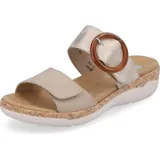 REMONTE Damen R6858, Sandale, Beige 37 EU - 37 EU