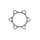 TRP Spacer 1,0 mm Silber
