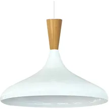 Bamyum Champion 1-flg. 35 cm rund Holz weiß