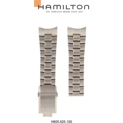 Hamilton - Khaki Action Auto Band-set Edelstahl H695.625.100 - silber
