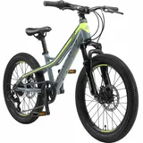 Bikestar Mountainbike 20 Zoll grau/gelb