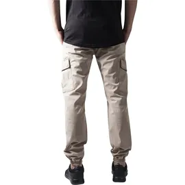 URBAN CLASSICS Washed Cargo Twill Hosen White 34