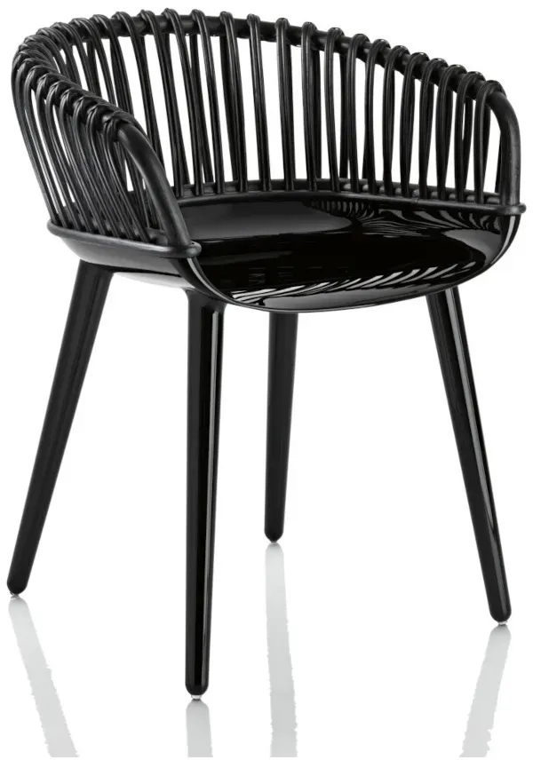 Magis Cyborg Club Stuhl, schwarz