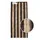 Lemodo Flauschvorhang 90 x 200 cm Braun/Beige Fliegenschutz