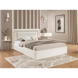 Mirjan24 Polsterbett Natur, Textil, Rechteckig, 140x200 cm, Schlafzimmer, Betten, Polsterbetten