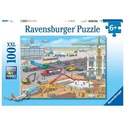Ravensburger Puzzle »Baustelle am Flughafen. Kinderpuzzle 100 Teile«, Puzzleteile