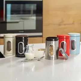 Echtwerk Vorratsdosen 3-teilig schwarz 1,4 l