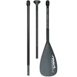 Sport Vibrations® 3 teilig SUP Paddel 100% FullCarbon - 720 Gram Superlight - 8'5"x19' Autoklave Carbon-Handle-Antitwist - ABS Schlagschutz